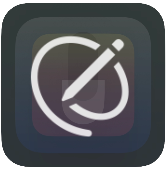 dictop's Dock icon while LLM is processing